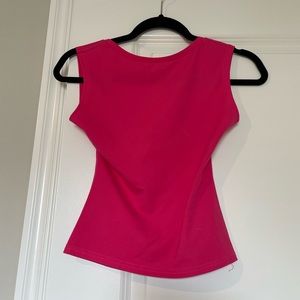 Hot pink top